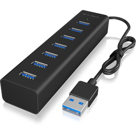 Icy Box ib-hub1700-u3 USB-Hub (schwarz)