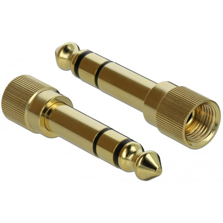 Delock Stereokabel 3,5 mm 3 Pin Stecker > 3,5 mm 3 Pin Stecker (schwarz, 3 Meter)