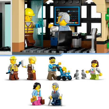 Lego® City Hauptbahnhof, Konstruktionsspielzeugset – 60469