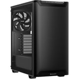 Ruhig sein! Pure Base 501 Airflow Window Midi-Tower-Gehäuse (schwarz | 2x USB-A | 1x USB-C | gehärtetes Glas)