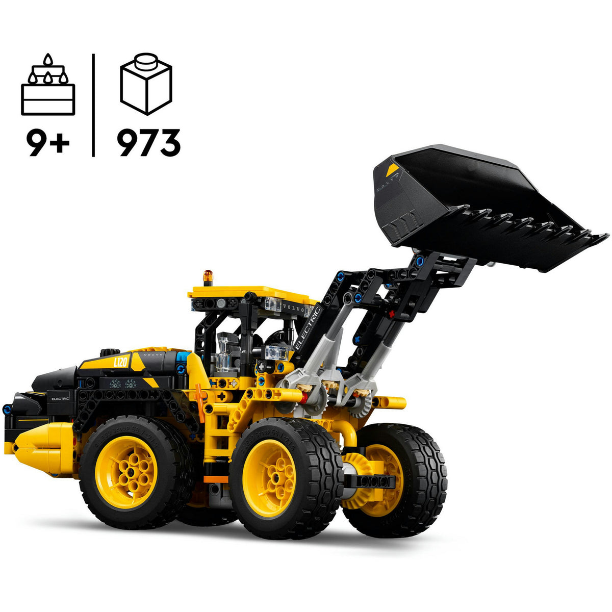 Lego Technic Spielzeugset Volvo L120 Elektro-Radlader – 42209