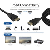 ACT-Konnektivität 3 Meter HDMI 8K Ultrahoch-Hochgeschwindigkeits-Kabel v2.1 HDMI-A