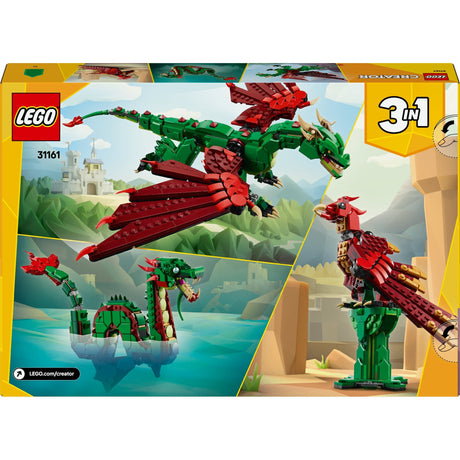 Lego Creator 3in1 mittelalterlicher Drache – 31161