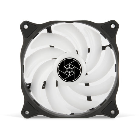 Silverstone Air Blazer 120R RGB-Gehäuselüfter (schwarz, 120 x 25 x 120 mm, PWM)