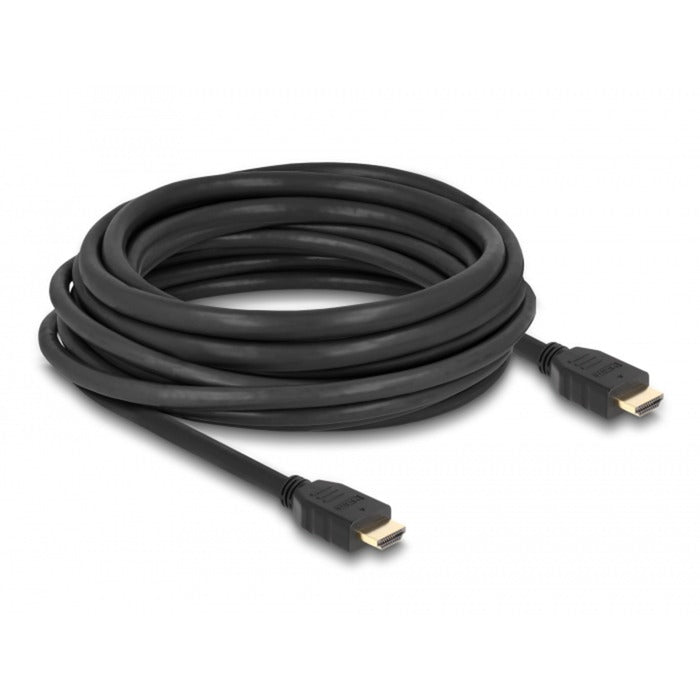 Delock High Speed HDMI Kabel (schwarz, 7 Meter, 8k 60hz, 48 Gbit/s)