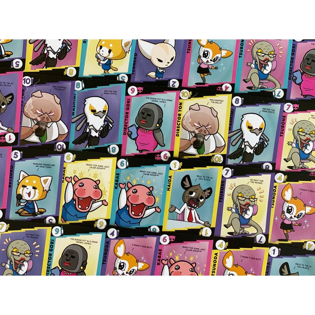 Europäisches Spielernetzwerk Aggretsuko: Work-Rage-Balance