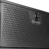 Silverstone RM44 Rackgehäuse (schwarz | 4U | USB Typ-C | 2x 80mm Gehäuselüfter im Lieferumfang enthalten)