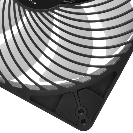 Silverstone Air Penetrator 184i ArGB Gehäuselüfter (schwarz, 180 x 180 x 32 mm, PWM)