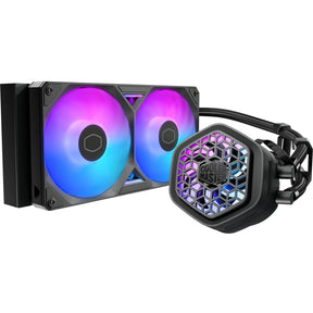 Cooler Master Masterliquid 240 Atmos II VRM Lüfter Arbb Wasserkühlung (Schwarz)