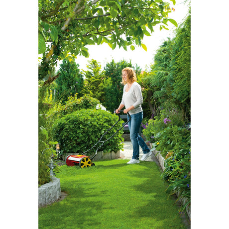 Wolfgarten Spindelmäher TT 380 dl - Handmäher - bis 200m2 - Schnittbreite 38cm - Höhenverstellung