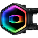 Cooler Master mlw-d24m-a18pa-r1 Masterliquid 240 Core II Argb, 280 mm Kühler, 2 x 120 mm, Argb2 Gen 2