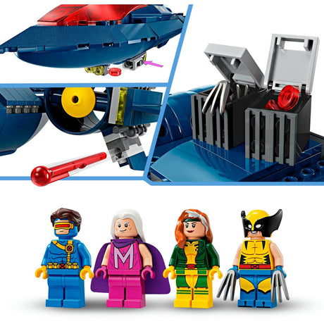 Lego Marvel – X-Men X-Jet Konstruktionsspielzeug (76281)