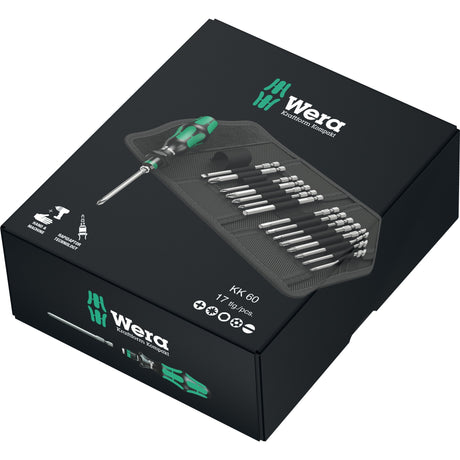 Wera Bit-Set Kraftform kompakt 60 (17-teilig)