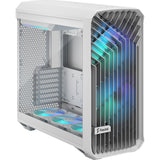 Fraktales Design Torrent White RGB TG Clear Tönung