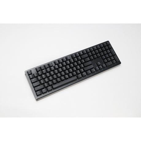 Ducky Zero 6108 Classic Black RGB mechanische Gaming-Tastatur (Schwarz, US-Layout (QWERTY), Cherry MX2A Rot, 100 %, RGB-LEDs, Double-Shot PBT, Hot Swap, 2,4 GHz | Bluetooth | USB-C)
