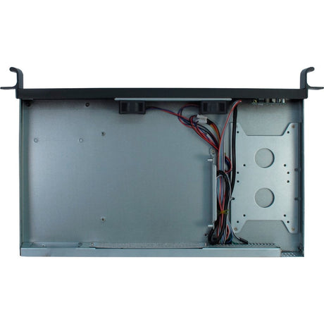 Inter-tech 1u k-126l Rackgehäuse (schwarz | 2x USB-A)
