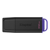 Kingston datatraveler exodia 512 gb usb-stick (zwart lila, usb-a 3.2 gen 1 (5 gbit s))