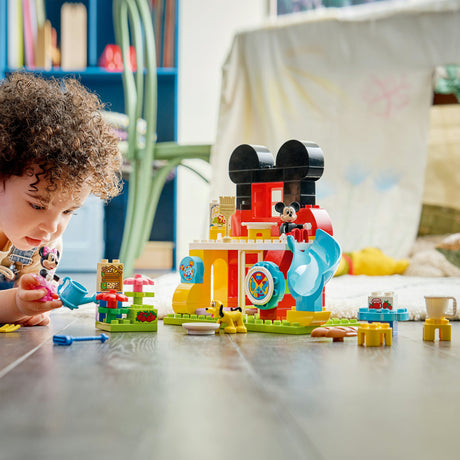 Lego duplo - mickey mouse clubhuis met minnie en pluto constructiespeelgoed (10465)