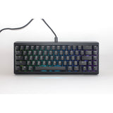 Ducky projectd tinker 65 met qmk via rgb mechanisch toetsenbord (zwart, us lay-out (qwerty), cherry mx red, 65%, rgb leds, double-shot pbt, hot-swappable, gasket mount)
