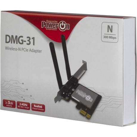 Inter-Tech DMG-31 Wireless-N PCIe-Adapter WLAN-Adapter