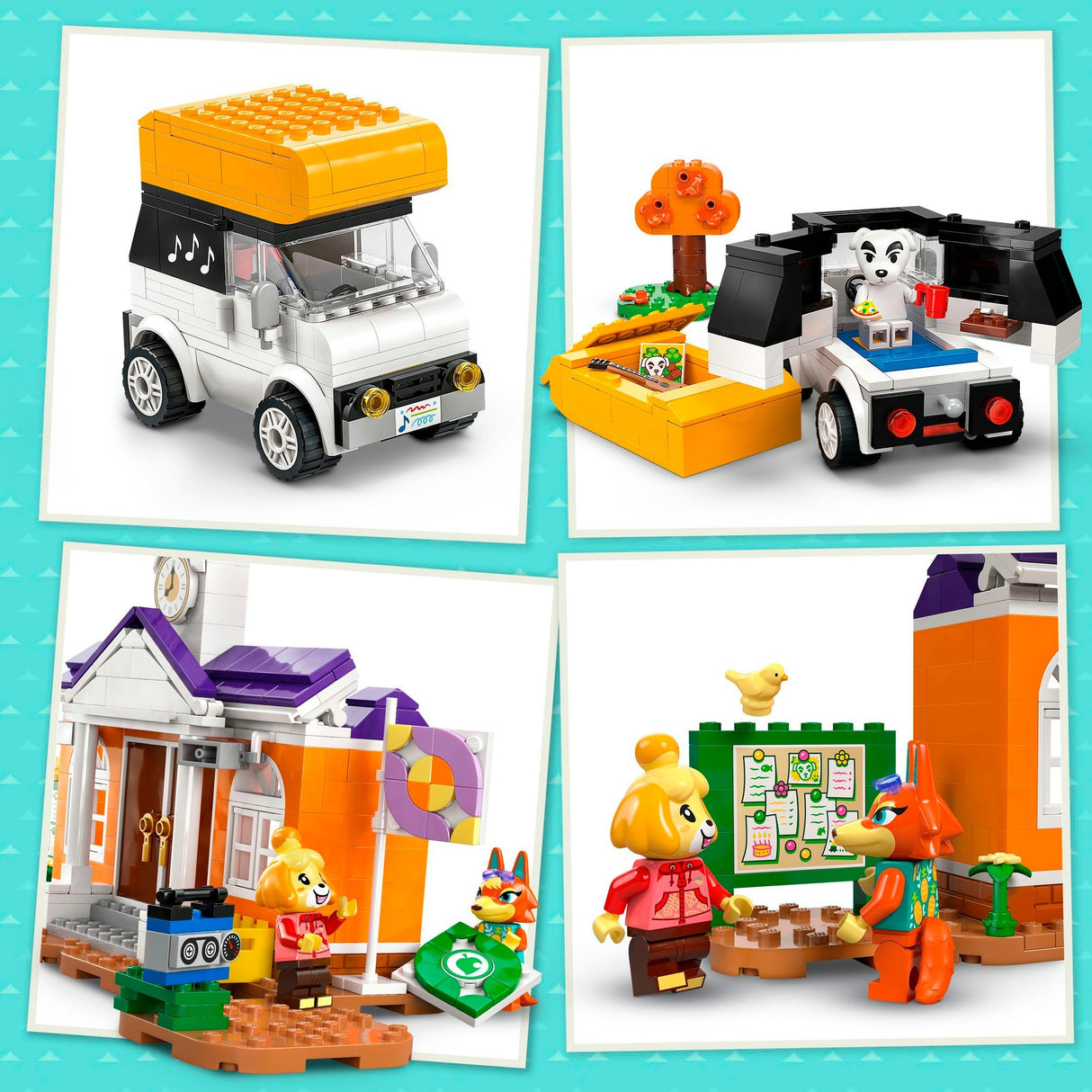 Lego Animal Crossing 77052 K.K.'s Square Concert