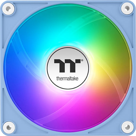 Thermaltake CT120 EX ArGB Sync PC-Lüfter Hydrangea Blue (3-Lüfter-Pack) Gehäuselüfter (Hellblau, 3 Stück, 120 x 120 x 25 mm, PWM)