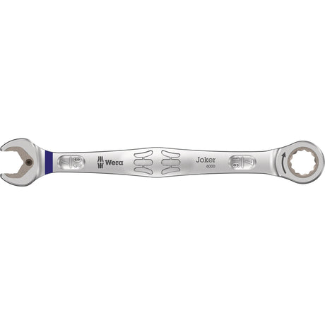 Wera 9632 Magnetstreifen 6000 Joker Imperial 1 Maul-Ratschenschlüssel-Set Schraubenschlüssel (Zoll, 8-teilig)