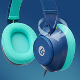 Powera Lucidsound LS10X Gen 2 Kabelgebundenes Gaming-Headset – Mariner Blue Over-Ear-Gaming-Headset (Dunkelblau Hellblau, Xbox Series X|S, Xbox One, PC)