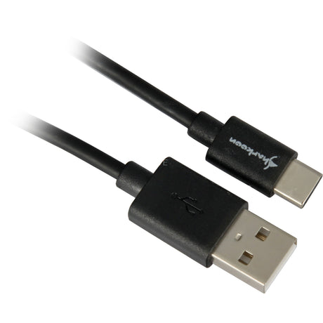 Sharkoon USB-A 2.0 - USB-C Kabel (schwarz, 2 Meter)