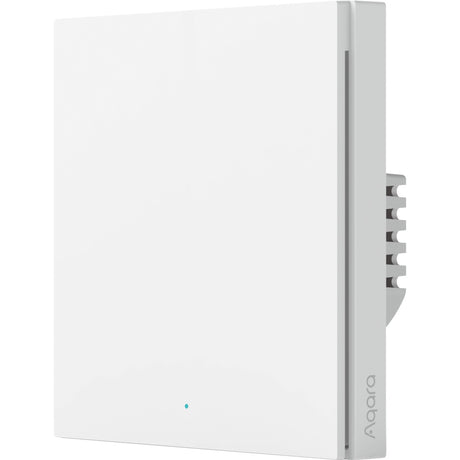 Aqara intelligenter Wandschalter h1 (kein Neutralleiter, einzelne Wippe) – Zigbee 3.0 – Einzelschalter – ohne Neutralleiter