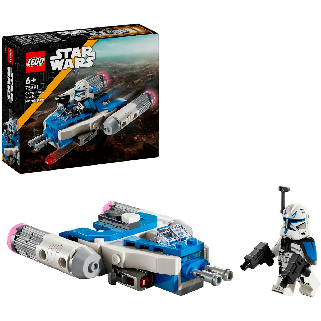 Lego Star Wars 75391 Kapitän Rex Y-Wing Mikrofwer