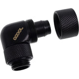 Alphacool eiszapfen 13 10mm compression fitting verbinding (zwart, draaibaar aan schroefdraadzijde)