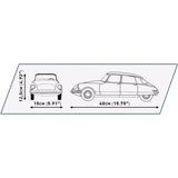 Cobi citroen ds 19 1956 constructiespeelgoed (schaal 1:12)