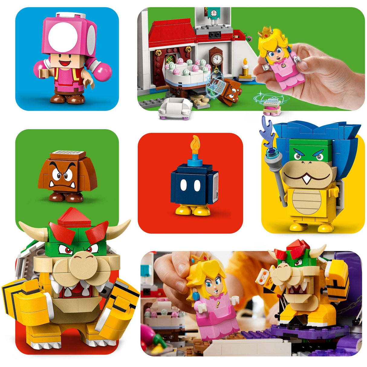 Lego Super Mario – Erweiterungsset: Bauspielzeug „Peach' Castle“ (71408)