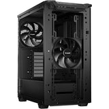 Ruhig sein! Pure Base 501 Airflow Window Midi-Tower-Gehäuse (schwarz | 2x USB-A | 1x USB-C | gehärtetes Glas)