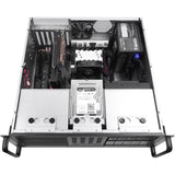 Silverstone RM41-H08 Rackgehäuse (schwarz | 2x USB-A 3.2 (5 Gbit s))