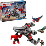 Lego Marvel 76292 Captain America vs. Red Hulk Duell