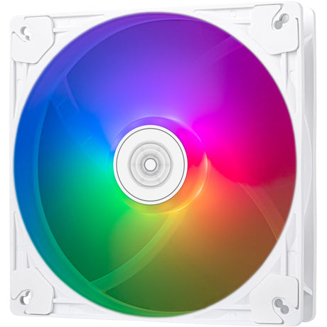 Silverstone Vista 140 ArGB Gehäuselüfter (weiß, 140 x 140 x 25 mm, PWM)