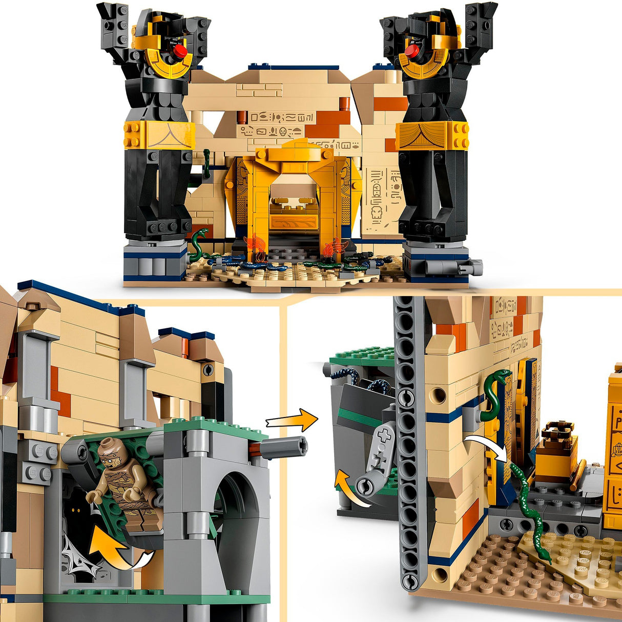 Lego Indiana Jones – Flucht aus dem verborgenen Grab – Konstruktionsspielzeug (77013)