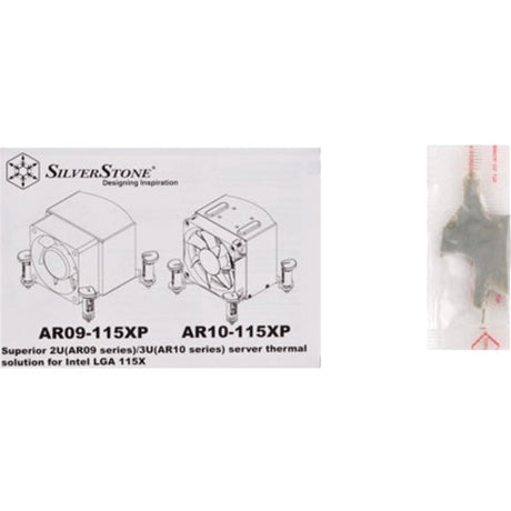 Silverstone AR10-115XP CPU-Kühler (Silber, Argon-Serie)