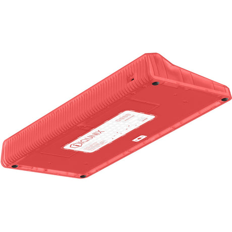 Iqunix OG80 Joy Vendor kabellose mechanische Tastatur (rot, US-Layout (QWERTZ), Cherry MX Silent Red, 80 % (TKL), RGB-LEDs, Hot-Swap-fähig, PBT, 2,4 GHz | Bluetooth 5.1 | USB-C)