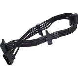 Silverstone-Adapter 4-Pin Molex > 4x 15-Pin SATA (schwarz, PP07-btsb)