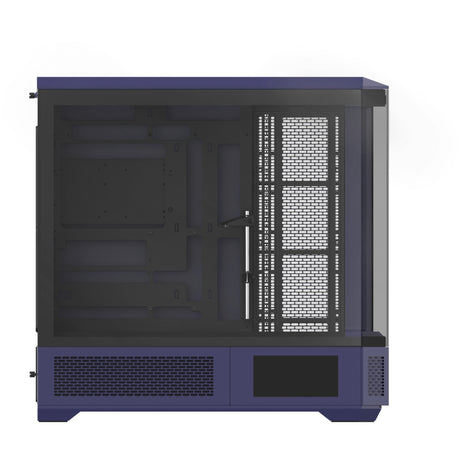 Thermaltake View 600 tg Future Dusk Big Tower Gehäuse (lila schwarz | 2x USB-A | 1x USB-C | gehärtetes Glas)