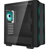 Deepcool cc560 v2 Midi-Tower-Gehäuse (schwarz | 2x USB-A | gehärtetes Glas)