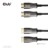Club 3D HDMI Hybrid AOC Kabel 8K60Hz 4K120Hz 50m (Schwarz)