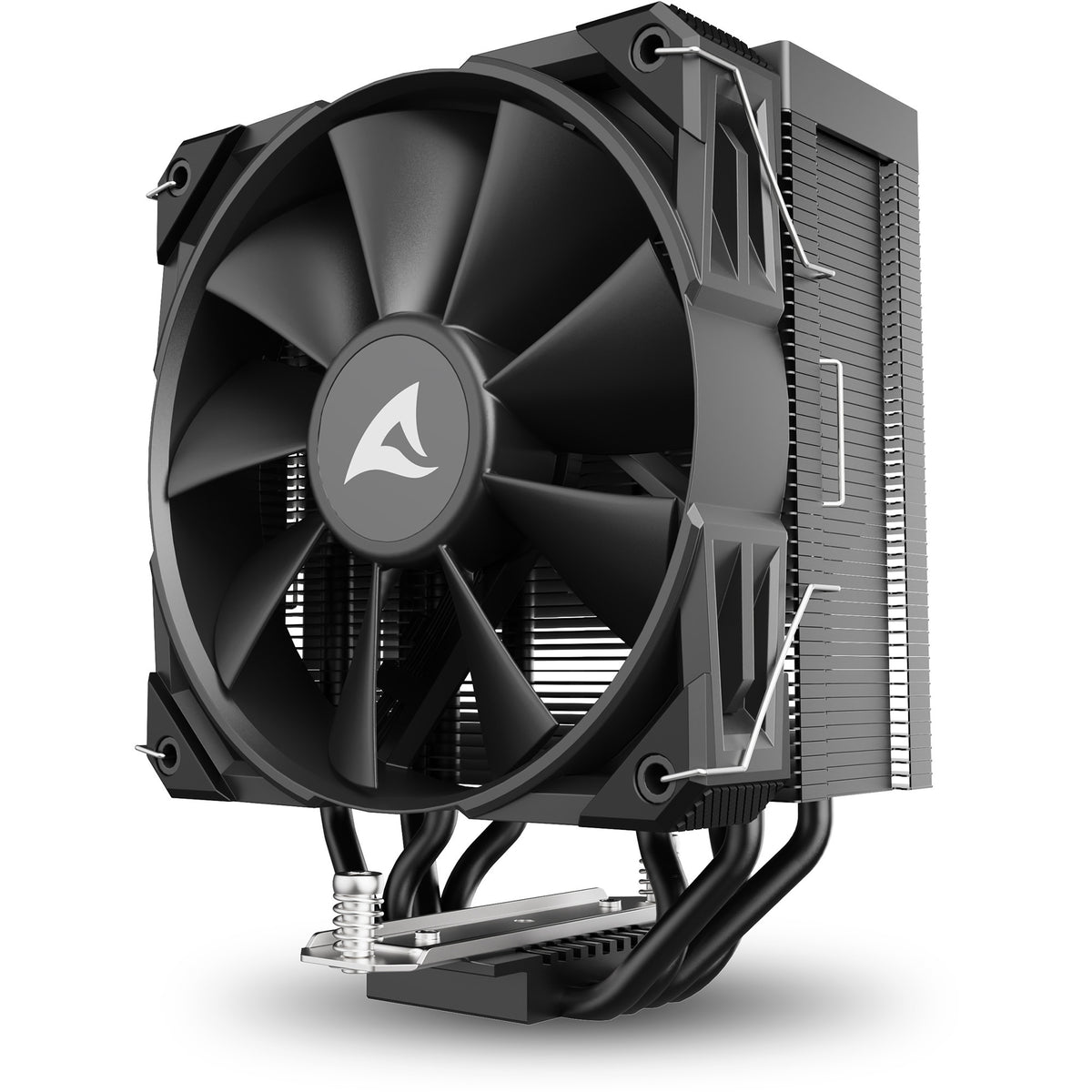Sharkoon a40 CPU-Kühler (schwarz, 4-Pin-PWM-Lüfteranschluss)