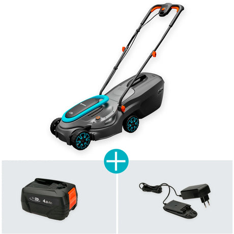 Gardena Powermax 32 18V P4A Read Rasenmäher Akku inkl. Ladegerät 18 V Schnittbreite max. 320 mm