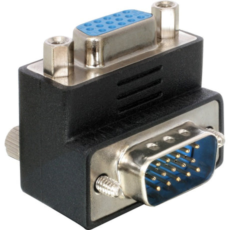 Delock Adapter 90° VGA > VGA (schwarz, 90° gebogen, 65171)