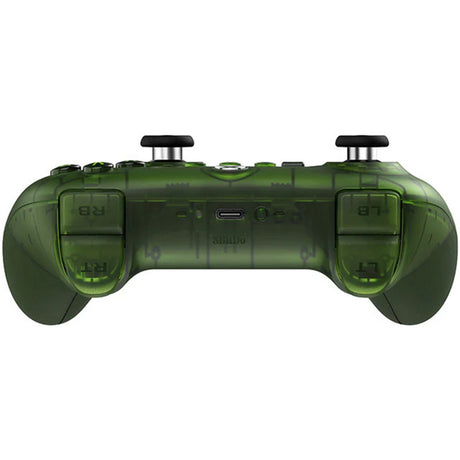 8bitdo ultimativer 3-Modus-Controller für Xbox (grün transparent, Xbox Series X|s, Xbox One, PC, Bluetooth USB-C 2,4 GHz)