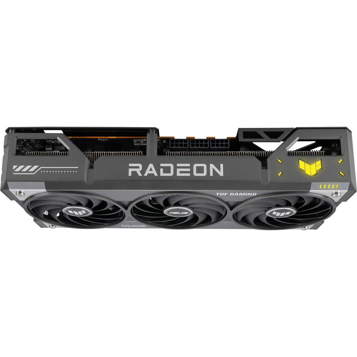 Asus tuf gaming radeon rx 9070 xt oc grafische kaart (grijs, 3x displayport, 1x hdmi, rdna4)